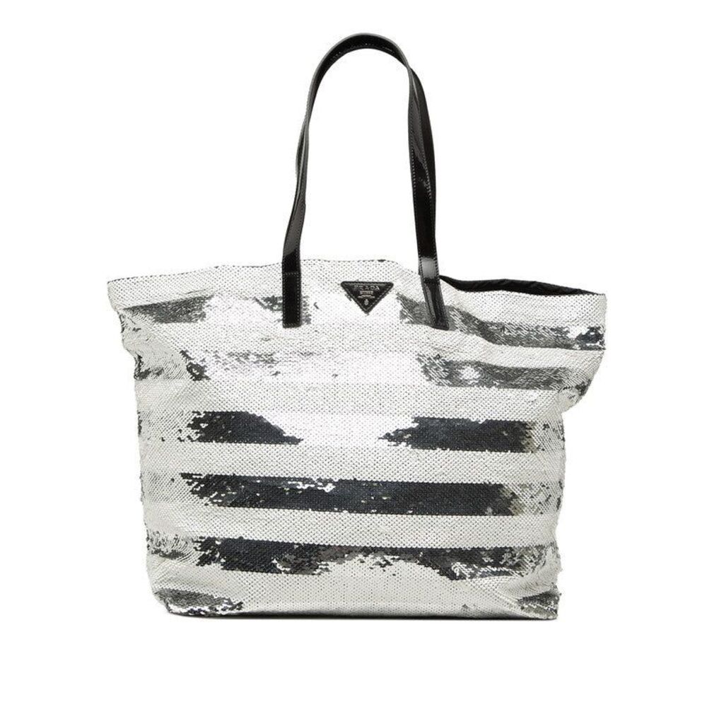 Prada Logo Tote Bag